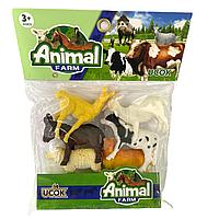 006 Animal Farm Домашние животные в пакете 6шт 23*19см