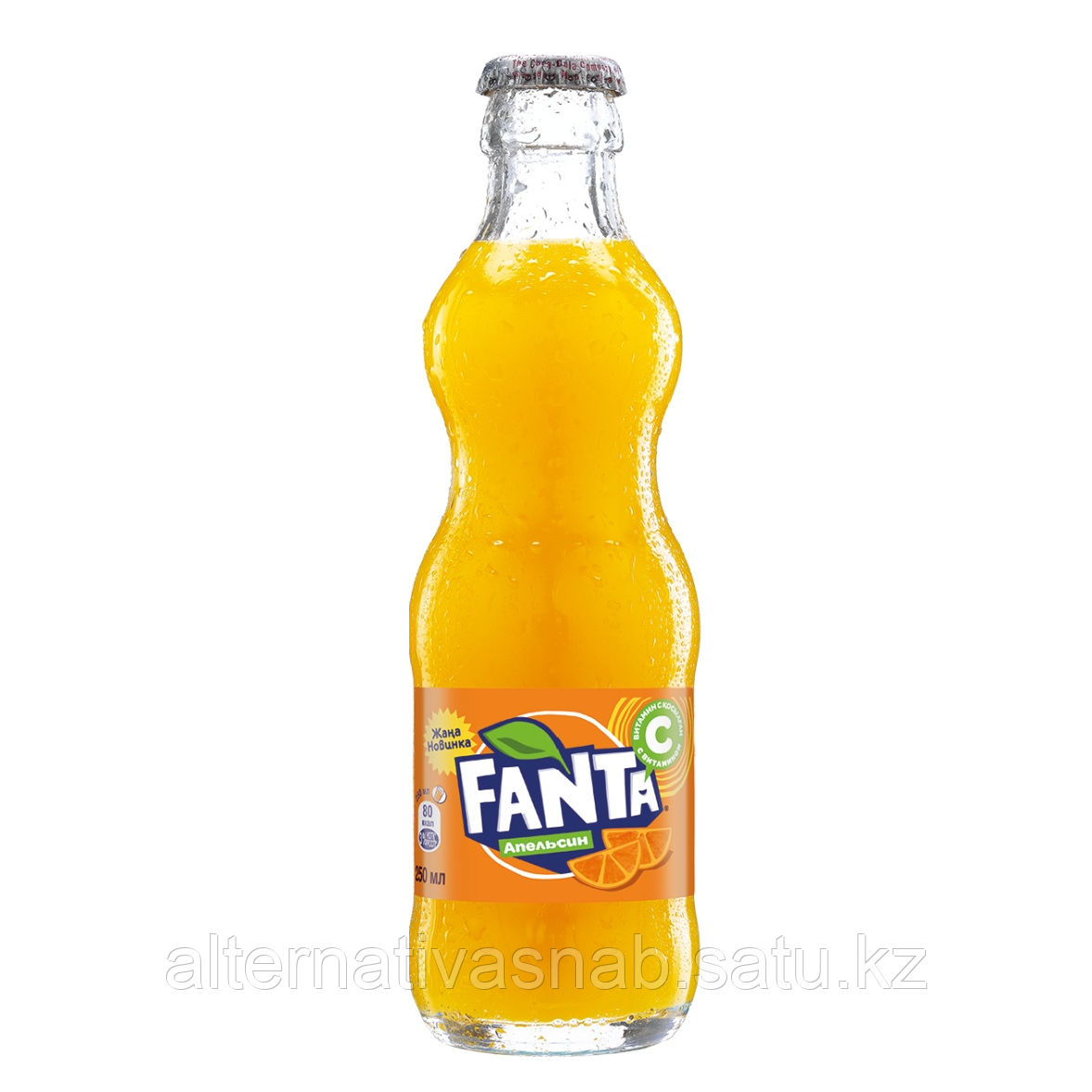 Fanta Апельсин газированный напиток 250 мл, стекло - фото 1 - id-p100632195