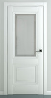 Межкомнатный дверной комплект Венеция ПО В3 Белый матовый ст.Сатинато с рамкой35х600х2000