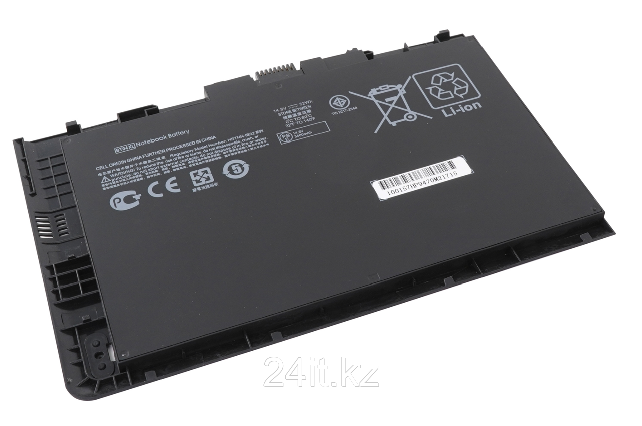 Аккумулятор BT04XL для ноутбука HP EliteBook Folio 9470M /14,8V/3400mAh - ОРИГИНАЛ