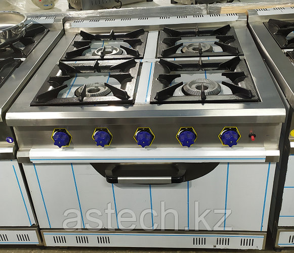 Газовая плита 4 конфорная с духовкой (id 100637325)