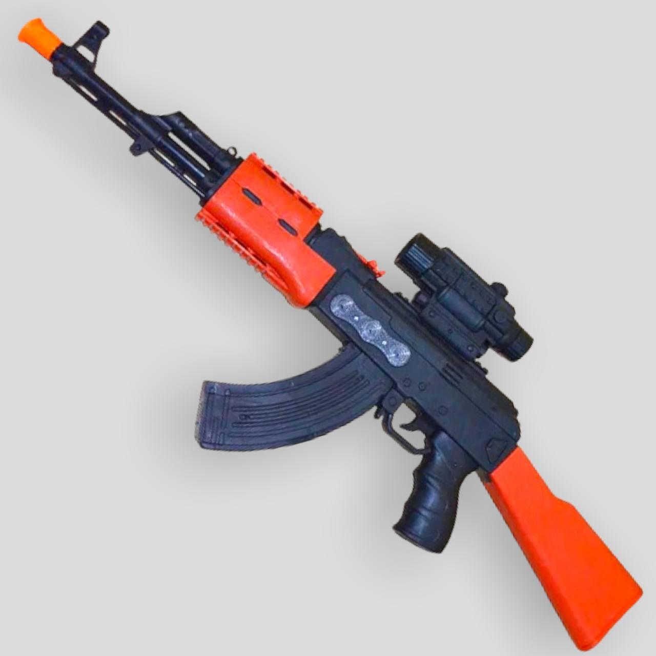 638 Автомат Калашникова Driven gun в пакете муз на батарейках, 57*22см