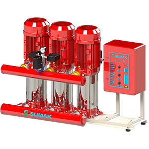 Пожарная насосная станция Sumak-SHT12C400/7EEEY