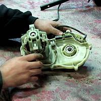 Ремонт двигателя электро-газонокосилки