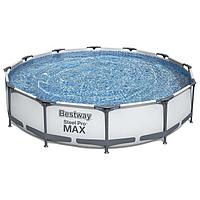 Бассейн каркасный круглый Bestway Steel Pro MAX 56416 (366 х 76 см)