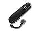 Нож перочинный VICTORINOX Spartan Onyx Black, 91 мм, 12 функций, чёрный, со шнурком в комплекте, фото 3