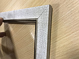 Рамка а3 плоская Серебристый контур стекло, фото 3