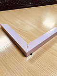 Рамка а3 прямая, фоторамки а3 пурпурная, деревянные и пластиковые рамки а3 стекло, фото 2