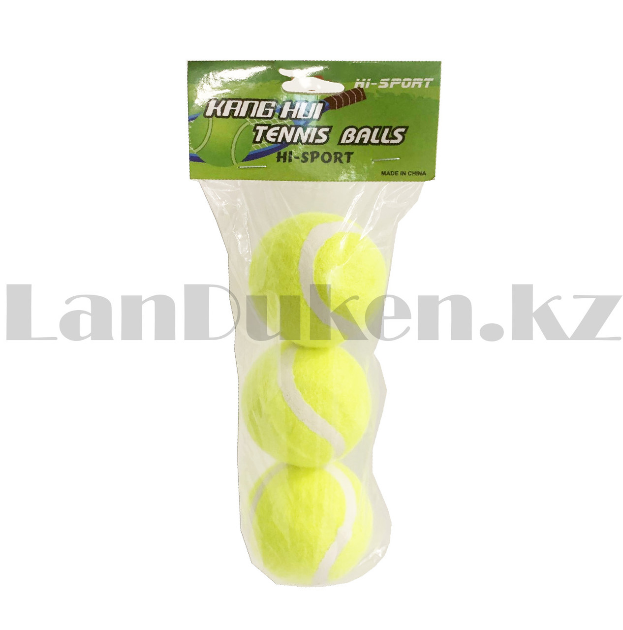 Набор теннисных мячей 3 штуки в упаковке Hi sport GF00214 - фото 7 - id-p100645231