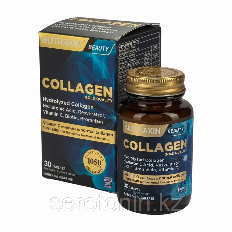 Коллаген Nutraxin Beauty Collagen Gold Quality 30 таблеток