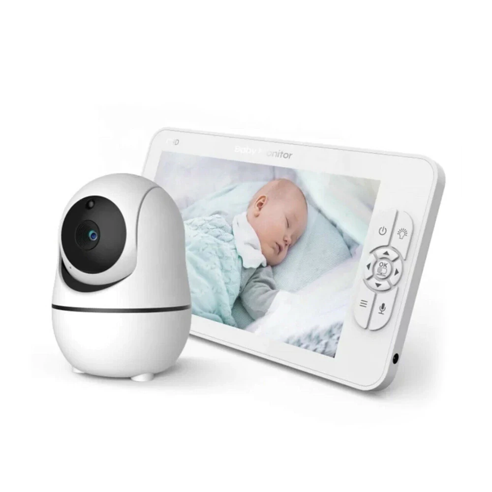 SM70PTZ 7inch HD LCD Baby Monitor Voice calls