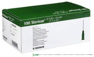BBraun Sterican Игла инъекционная Стерикан 21G (0,80 х 120 мм) - фото 1 - id-p100653316