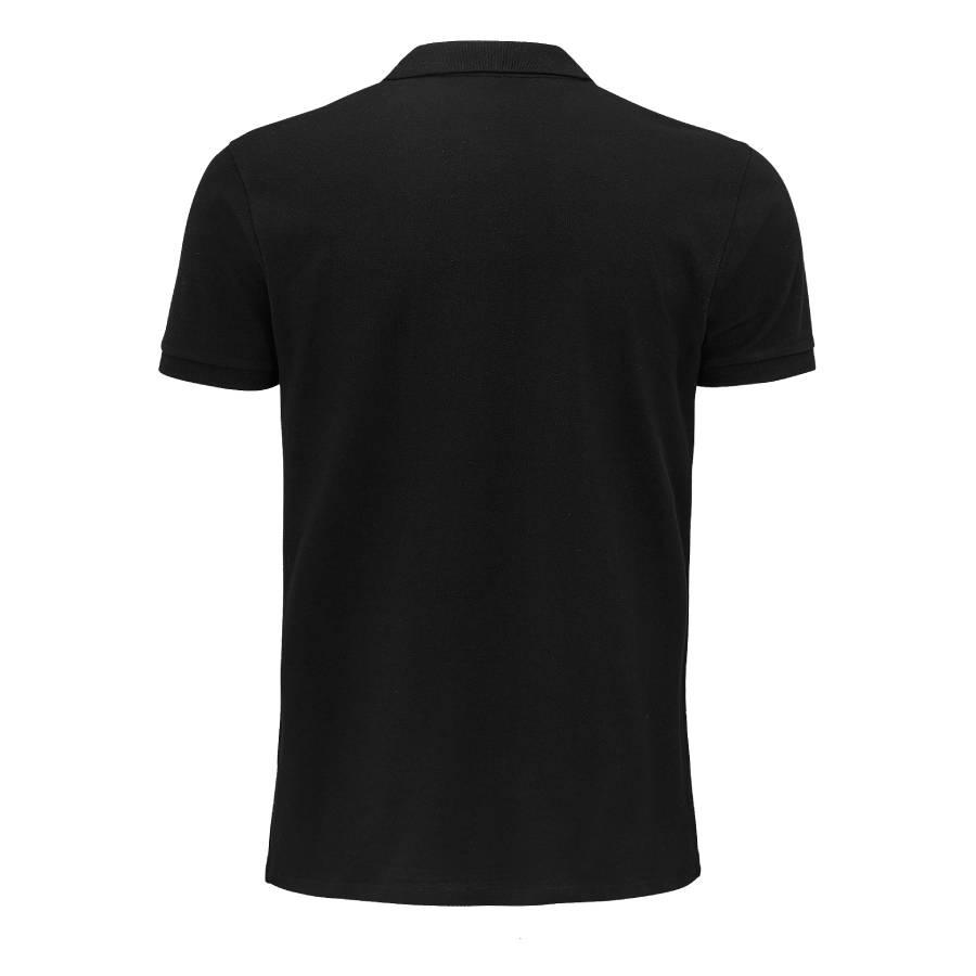 Рубашка поло мужская PLANET MEN 170 из органического хлопка, Черный, 4XL, 703566.312 4XL - фото 3 - id-p100429115
