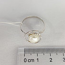Кольцо из серебра с фианитом Красная Пресня 2339820Д покрыто  родием, фото 6