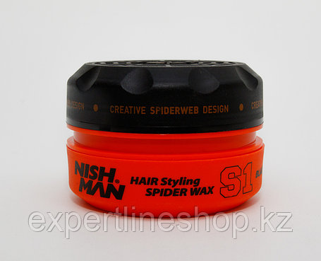 Воск-паутинка для укладки волос NISHMAN S1 BLACK WIDOW 150 мл, фото 2