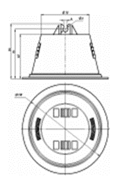 Корпус регулируемый для контрольного соединения 3917390008, фото 2