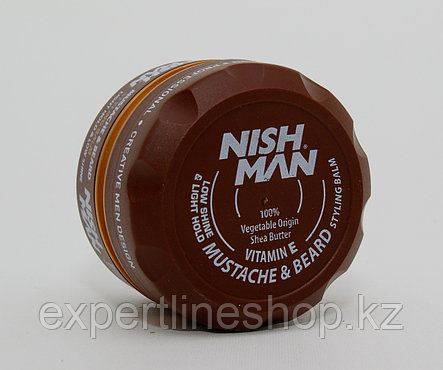 Воск-бальзам для усов и бороды NISHMAN 100 мл, фото 2