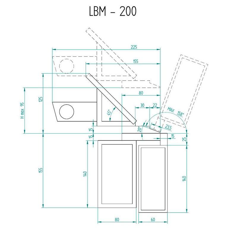 Станок листогибочный METAL MASTER LBM 300 PRO - фото 1 - id-p43304472