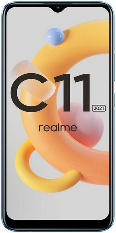Realme C11 (2021) 2/32 Blue - фото 3 - id-p100663431