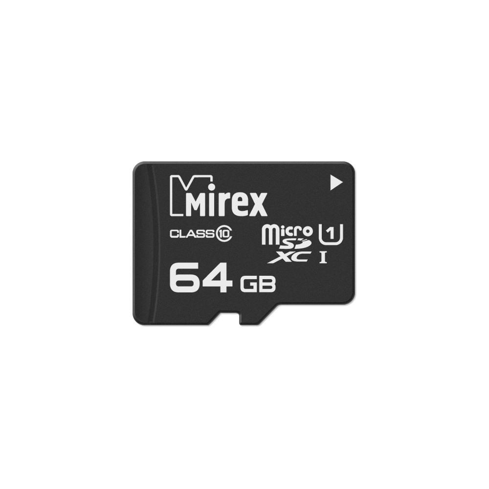 Карта памяти microSDХC MIREX 64GB (UHS-I, U1, class 10) - фото 2 - id-p97351918