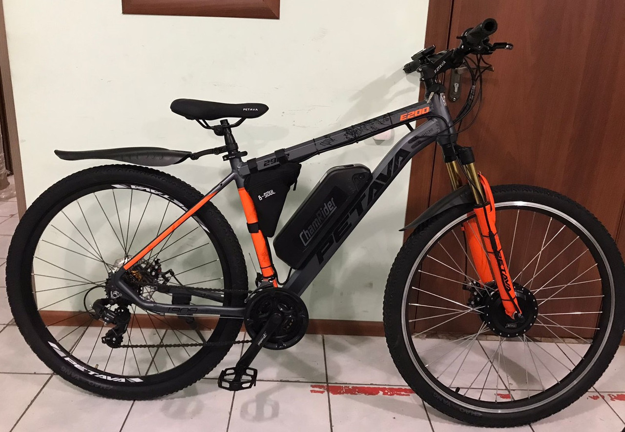 Электровел. 48v 500w (max 1000 w), MXUS (передний привод) , редукторный, аккум. Li-ion 48v 14,4 A/H. Кол. 29".