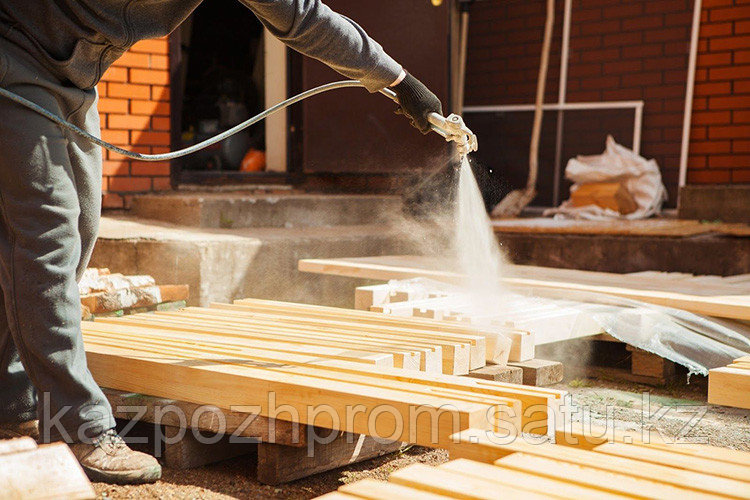 Огнезащитная обработка деревянных конструкций - фото 1 - id-p100670070