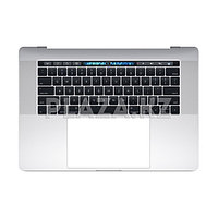 Топ корпус MacBook Pro 15" A1990 Silver (Enter горизонтальный не рабочий) + TouchBar, динамики