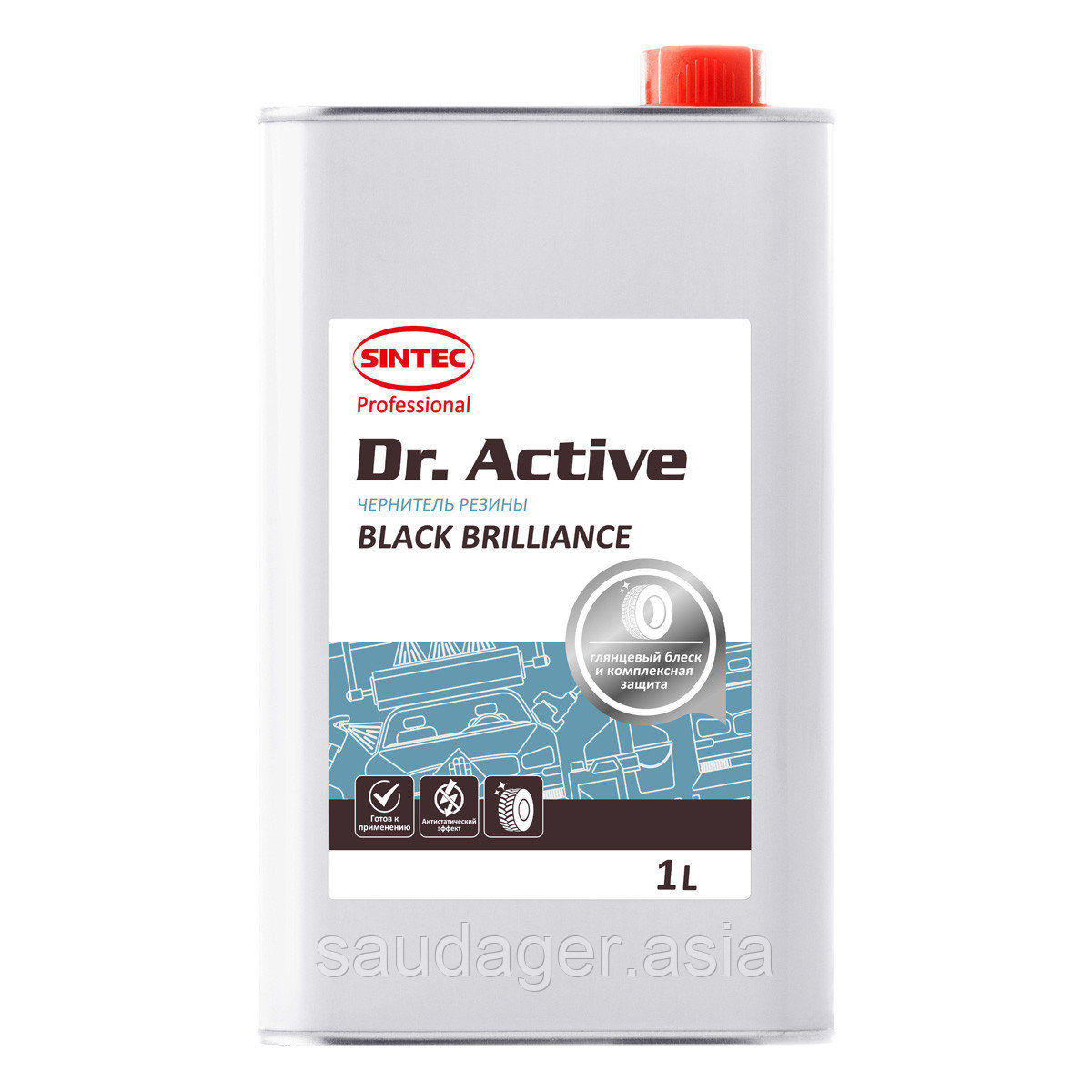 Sintec Dr. Active Чернитель резины "Black Brilliance" (1 кг)