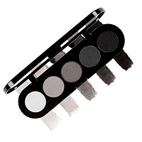 Тени для век "Make Up Atelier - Palette 5 Ombres a Paupieres - T12 Black&White".
