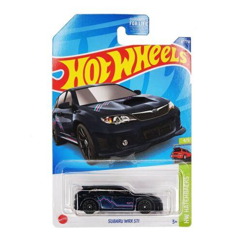 Hot Wheels Модель Subaru WRX STI, чёрный - фото 1 - id-p100672199