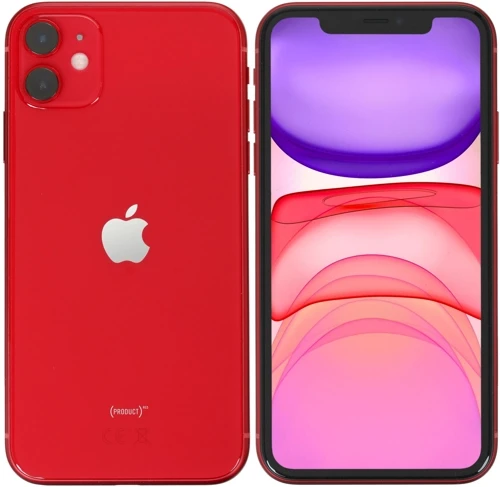 Смартфон Apple iPhone 11 128GB красный - фото 1 - id-p100673168