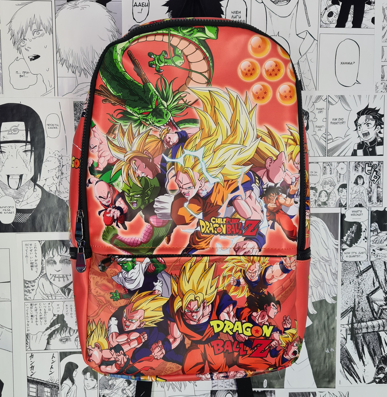 Виниловый рюкзак Dragon Ball Z
