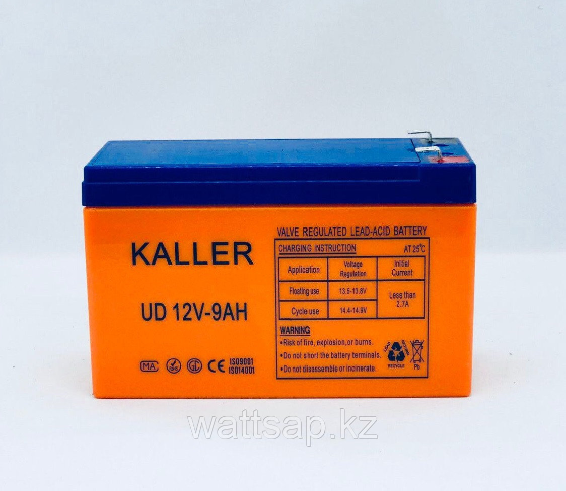Аккумулятор "Kaller"12V 9AH, 95x151x65