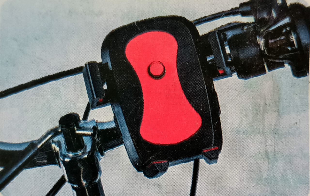 Крепление для телефона на руль велосипеда раздвижное с регулируемым креплением - фото 2 - id-p100503095