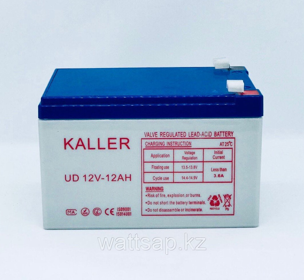 Аккумулятор "Kaller" 12V 12Ah,150x98x95