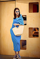 Женское платье So French / Размер: EUR 36-42. Цвет: Синий. Состав: Хлопок.