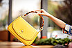 Женская сумка Ollsay / Цвет: Желтый. Состав: Кожа., фото 3