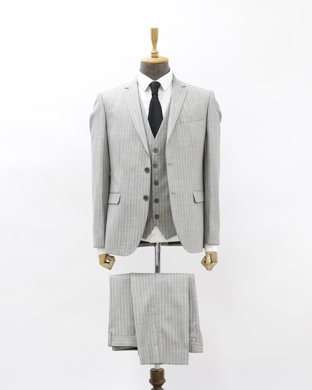 Мужской деловой костюм «UM&H 66124243» серый, фото 1