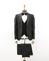 Мужской деловой костюм «UM&H 60465931» черный, фото 1