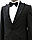 Мужской деловой костюм «UM&H 62353290» черный, фото 3
