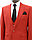 Мужской деловой костюм «UM&H 23592845» красный, фото 3