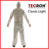 Одноразовый комбинезон TECRON™ Classic Light (плотность 45-50 г., внешние швы, пальцевые фиксаторы), фото 3