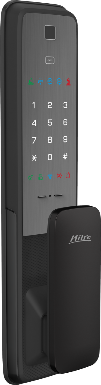 ML-7150F+ Замок электронный врезной Milre (с функцией Push-Pull)