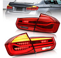 Рестайлинг стиліндегі BMW 3-Series (F30) 2011-16 артқы шамдары