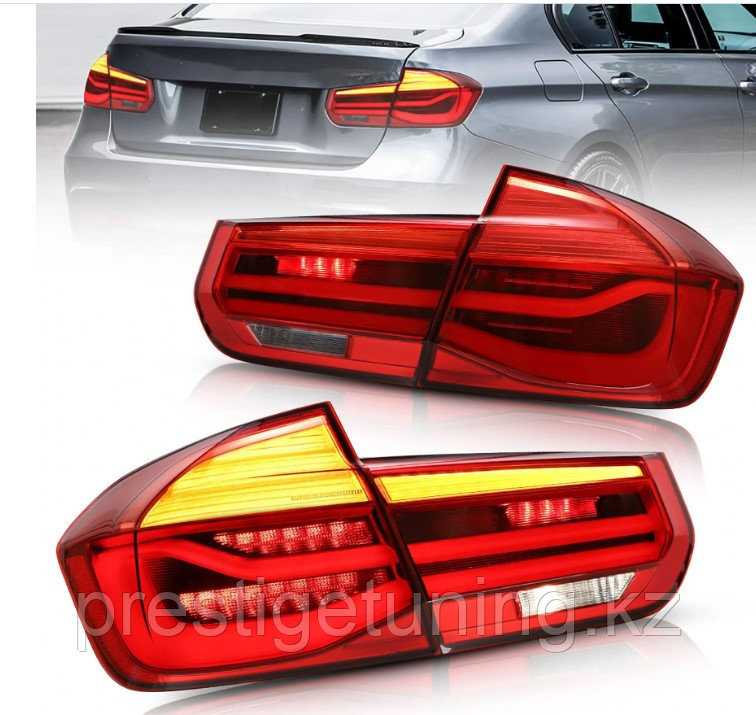 Задние фонари на BMW 3-серия (F30) 2011-16 в стиле Рестайлинг - фото 1 - id-p100682937