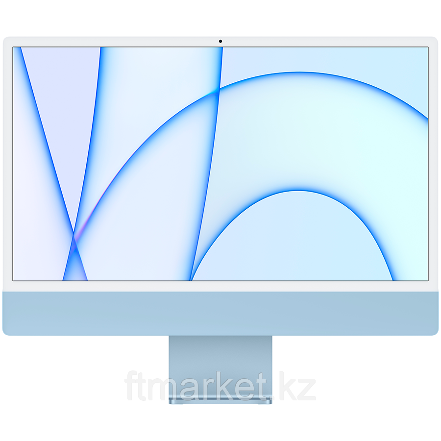 IMac 24-inch, A2438, BLUE, M1 chip with 8C CPU and 8C GPU, 16-core Neural Engine, 16GB  unified memory,, фото 1
