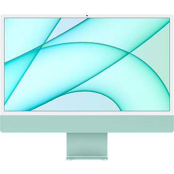 IMac 24-inch, A2438, GREEN, M1 chip with 8C CPU and 8C GPU, 16-core Neural Engine, 16GB  unified memory,