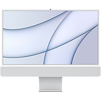 IMac 24-inch, Model A2438, SILVER, M1 chip with 8C CPU and 8C GPU, 16-core Neural Engine, 16GB unified memory,