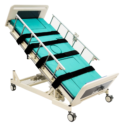 Электрическая четырёхсекционная кровать-вертикализатор с функцией переворачивания и туалетом