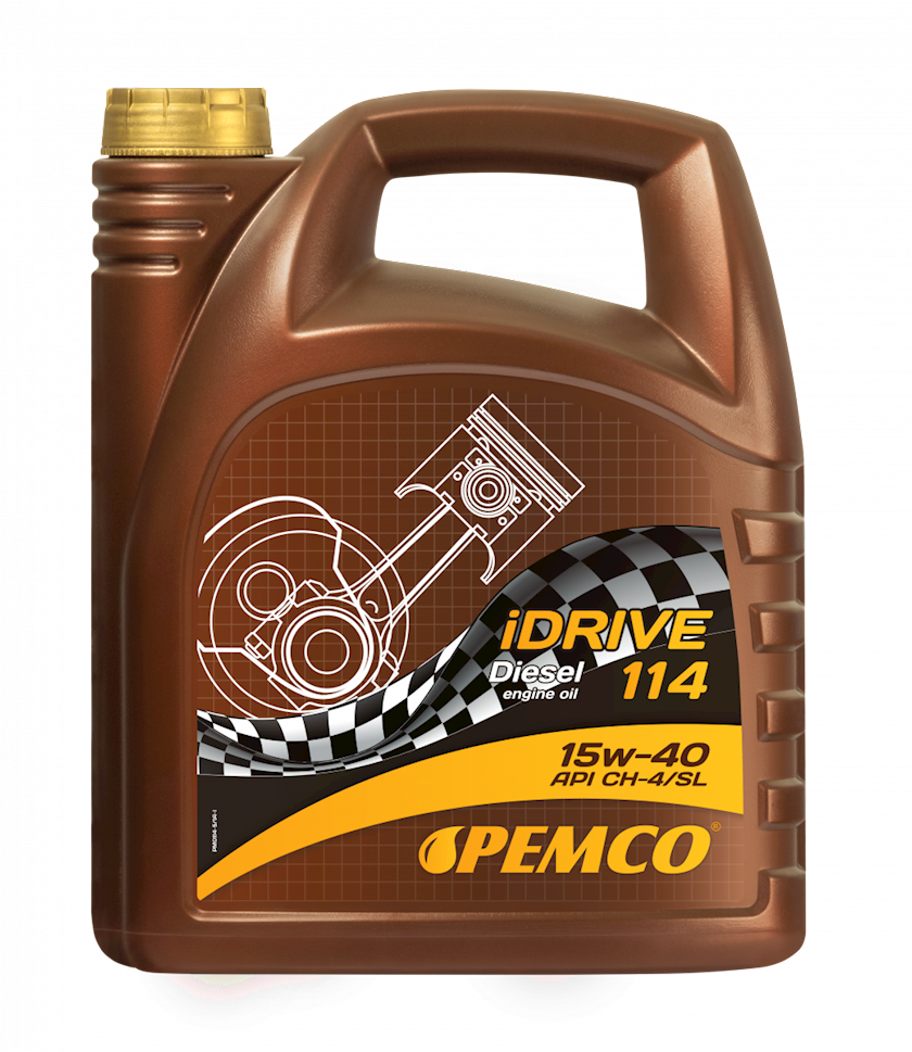 PEMCO 114 15W-40 моторное масло. 7 литр